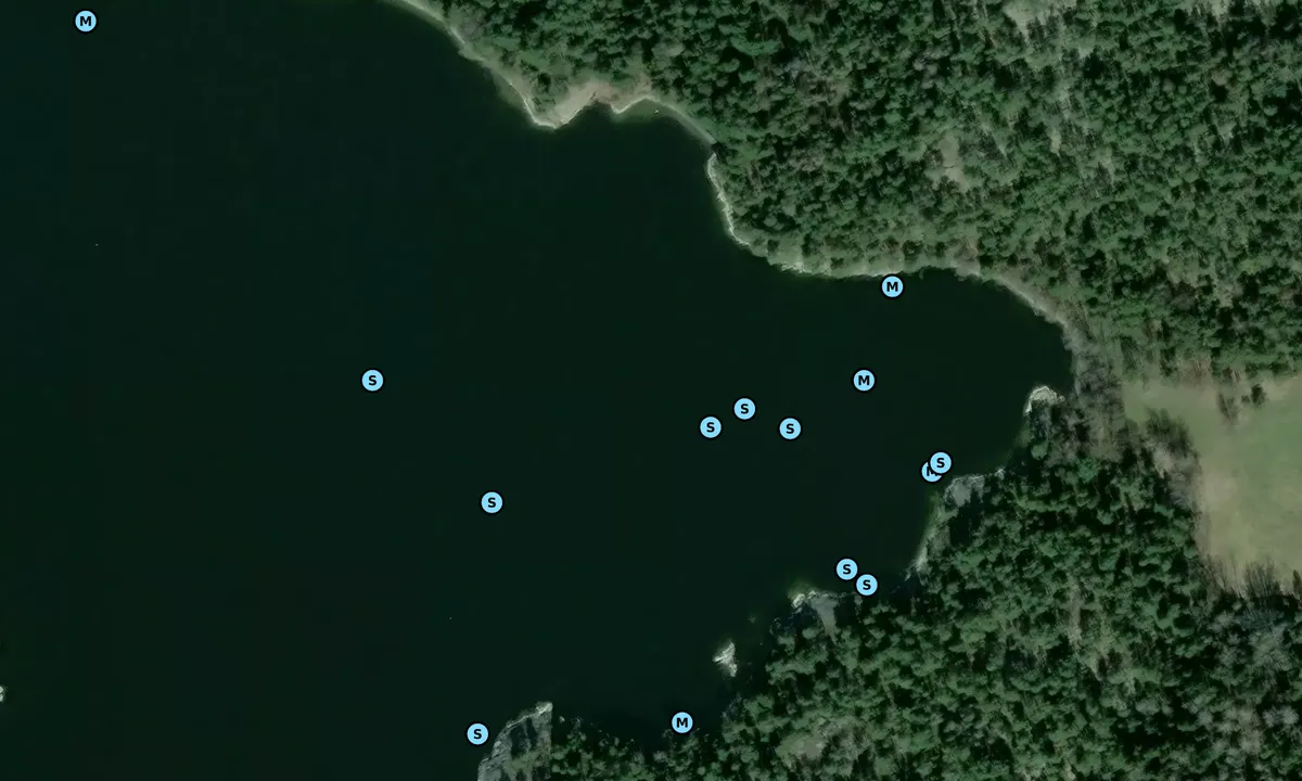 Satelite image of Lådnaön