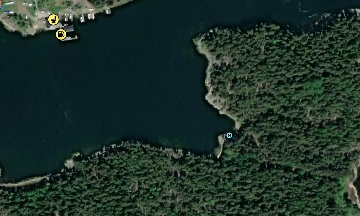 Satelite image of Lådnaön Norra