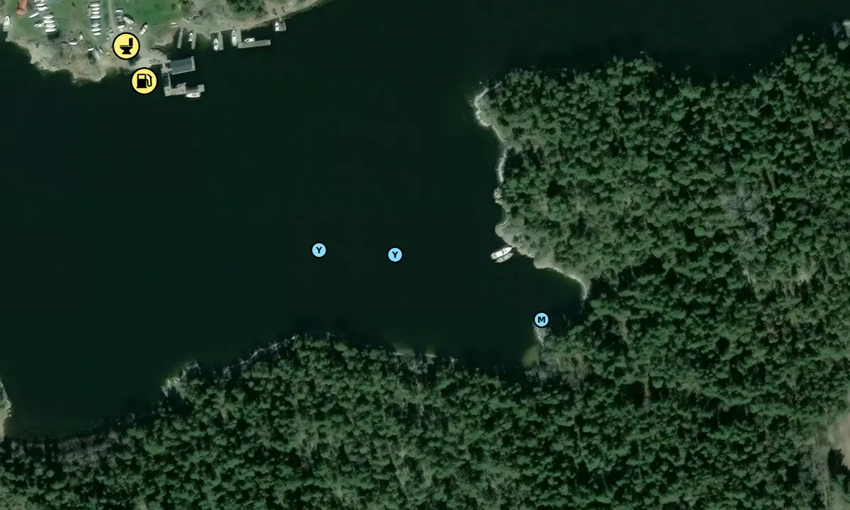 Satelite image of Lådnaön Norra