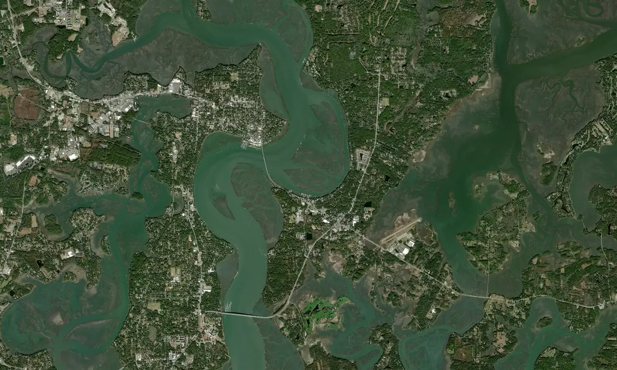 Flyfoto av Lady's Island Marina - Beaufort