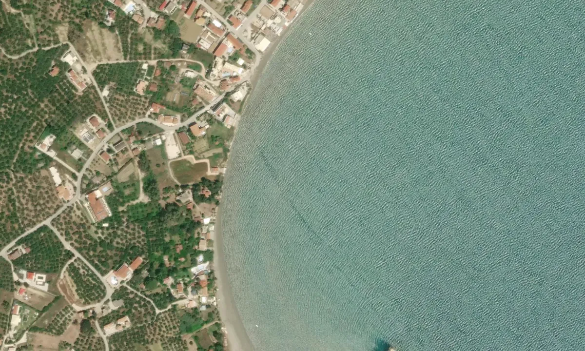 Flyfoto av Laganas