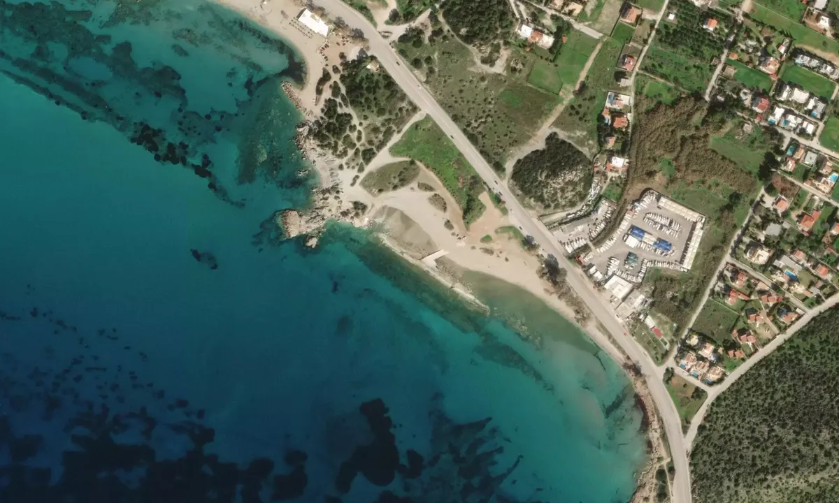 Flyfoto av LAGONISI