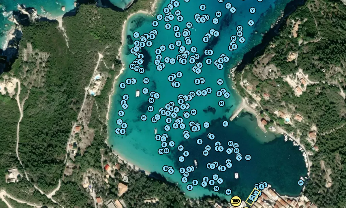 Satelite image of Lakka