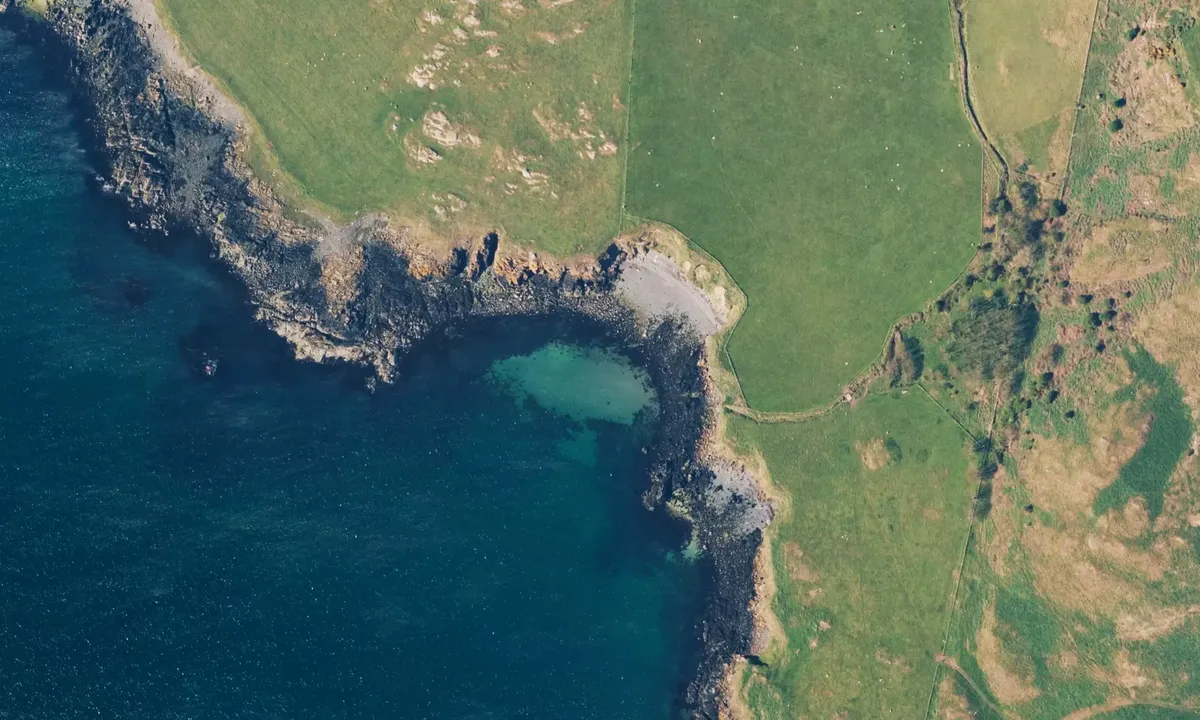 Satelite image of Lambay South