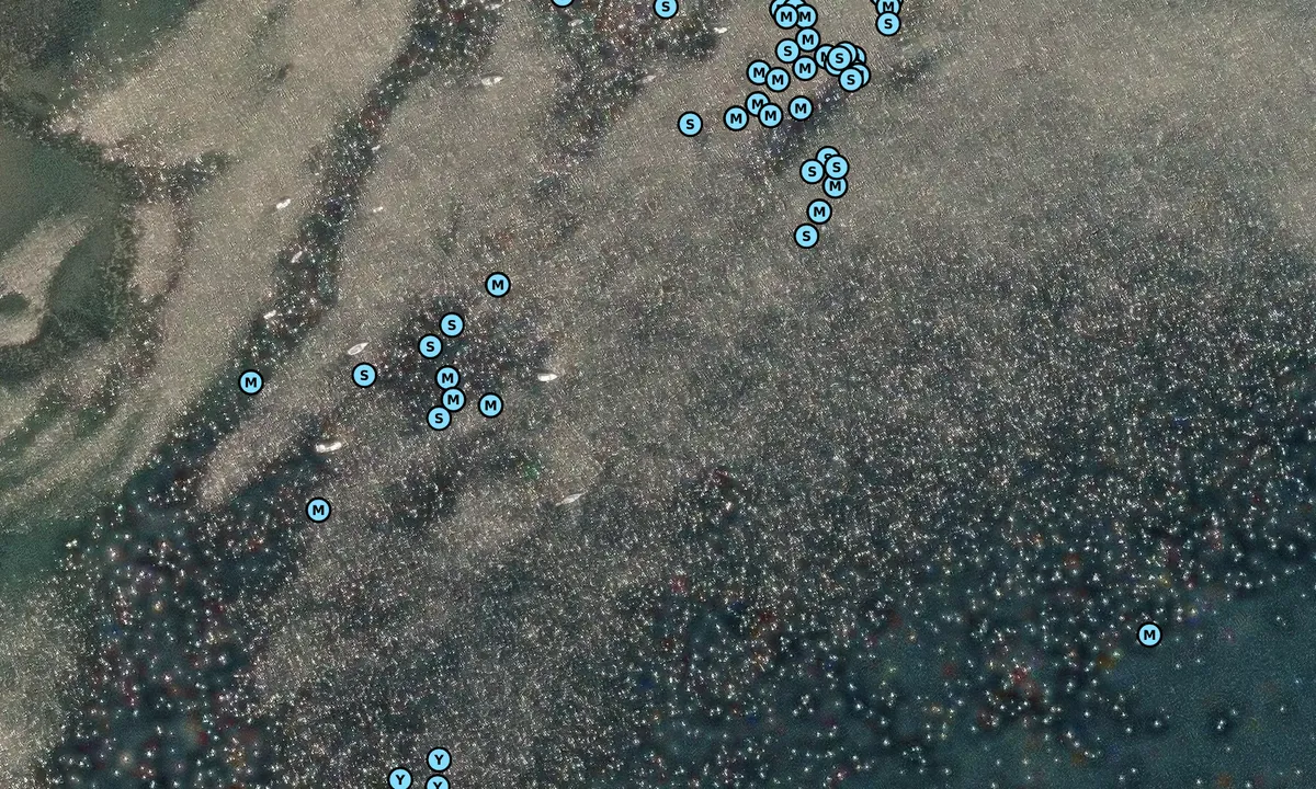 Satelite image of Lamlash - Isle of Arran