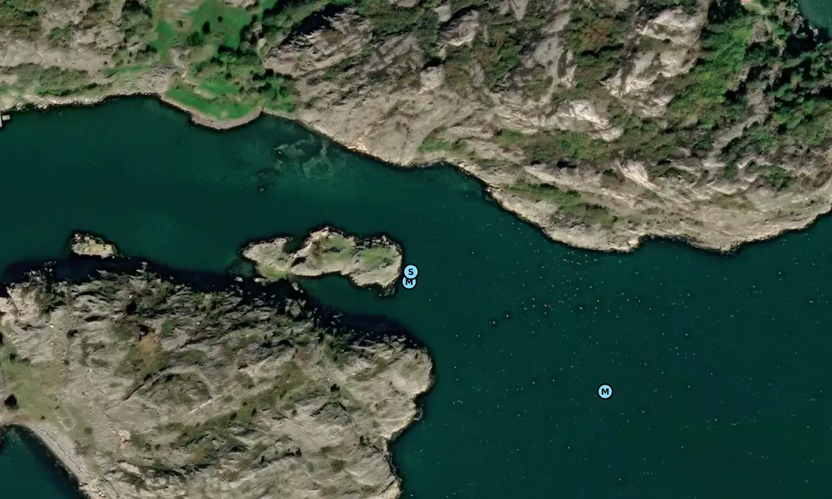 Satelite image of Lammholmen - Älgön