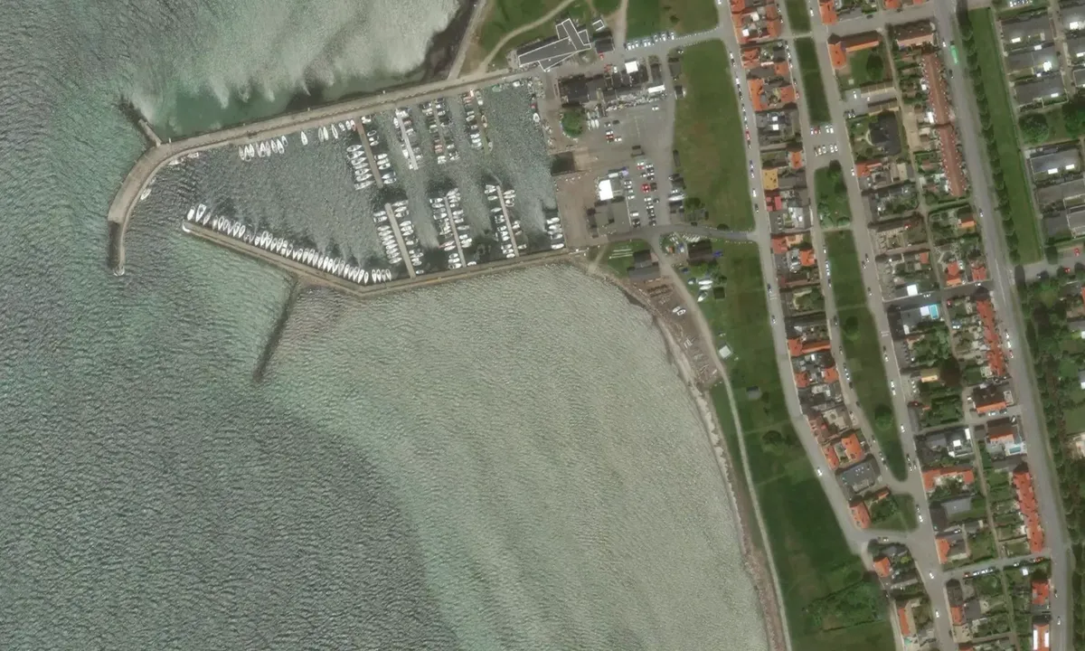 Flyfoto av Landskrona- Borstahusen