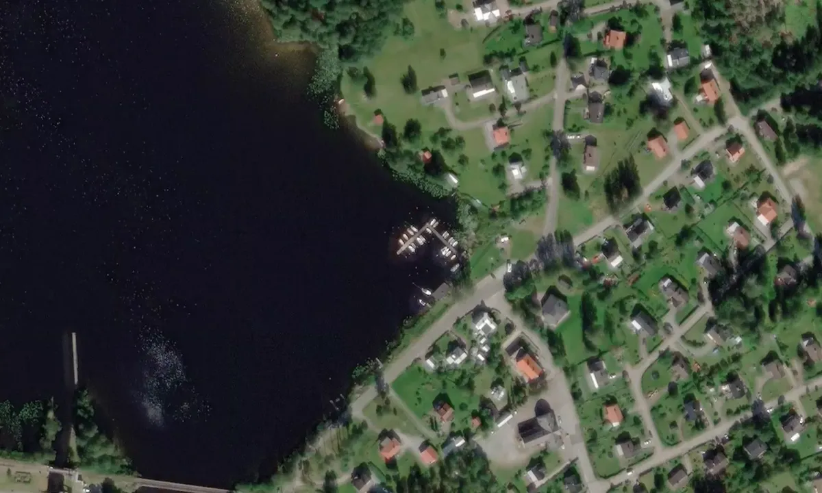 Satelite image of Långbron