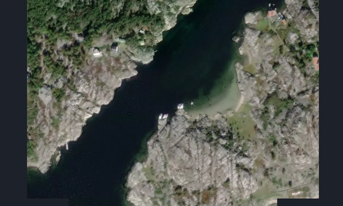 Flyfoto av Långegärde - Kostersund