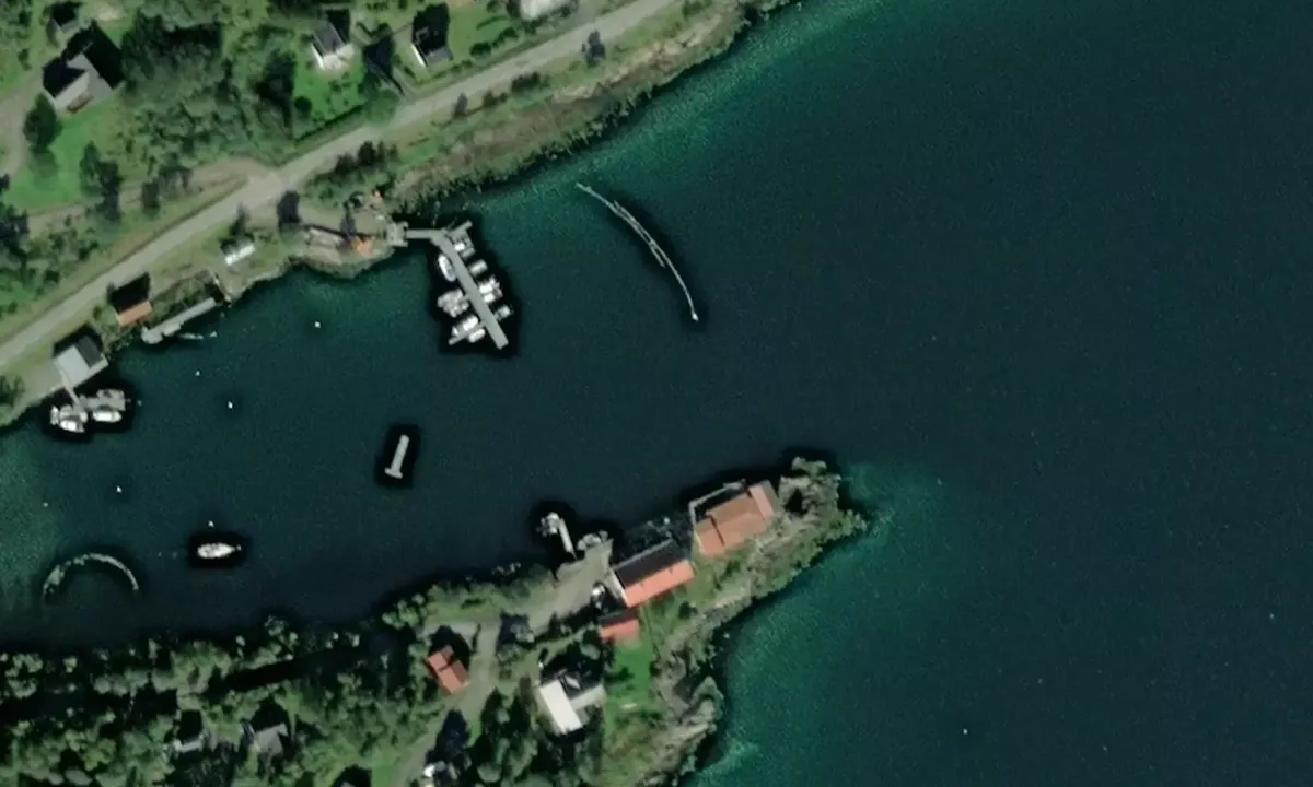 Satelite image of Langhamna