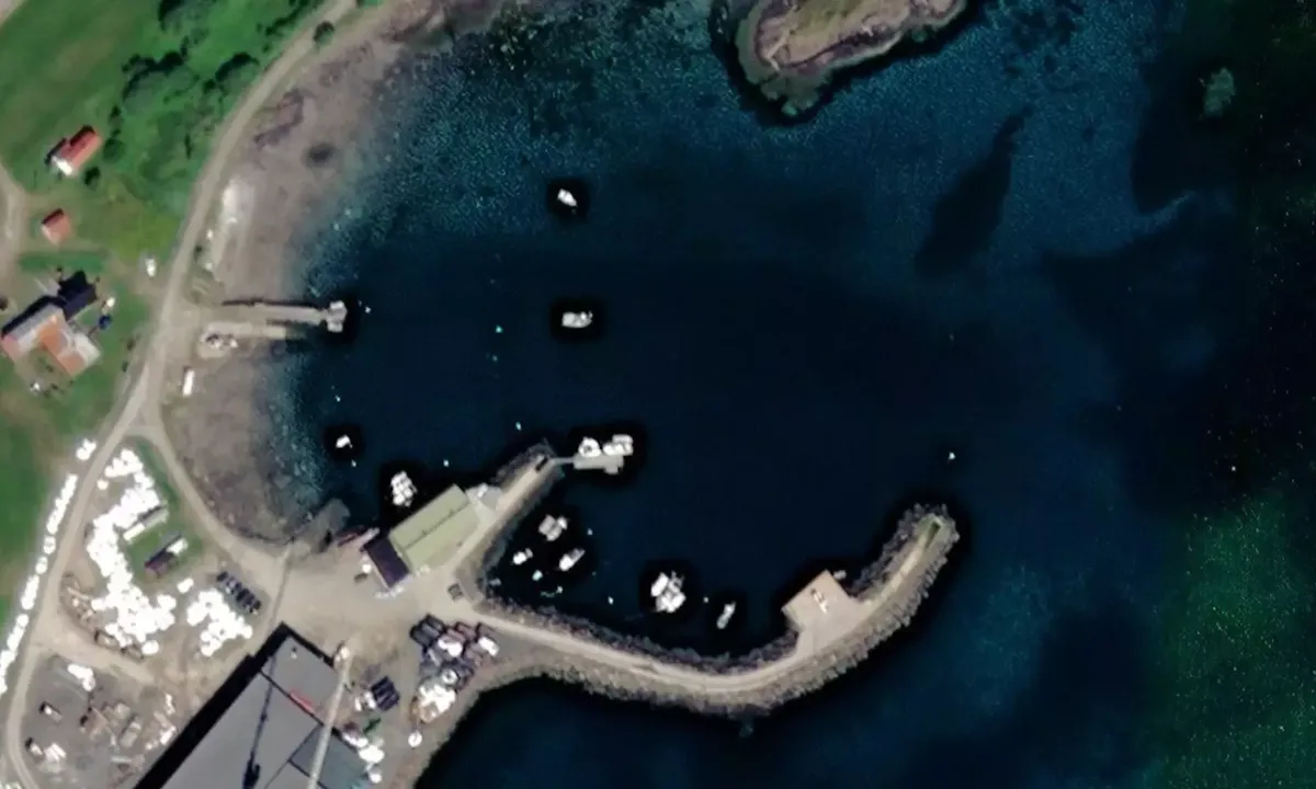 Satelite image of Langnes