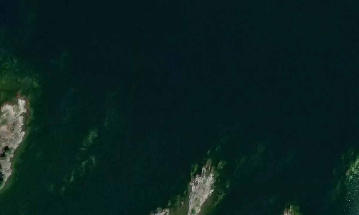 Satelite image of Långön