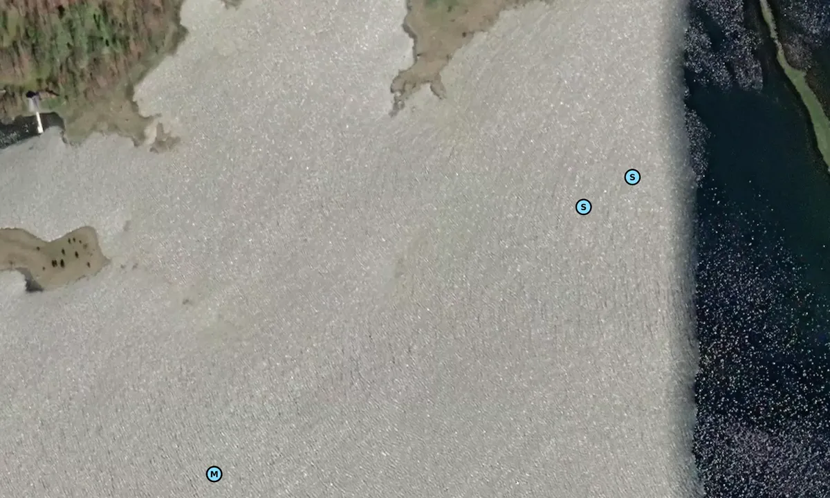 Satelite image of Långörsudde