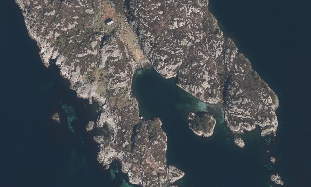 Flyfoto av Langøya 1