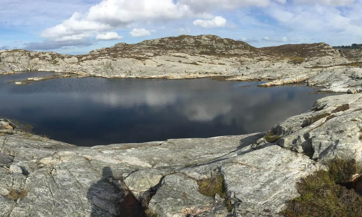 Langøyna: ‘Badebassenget’.