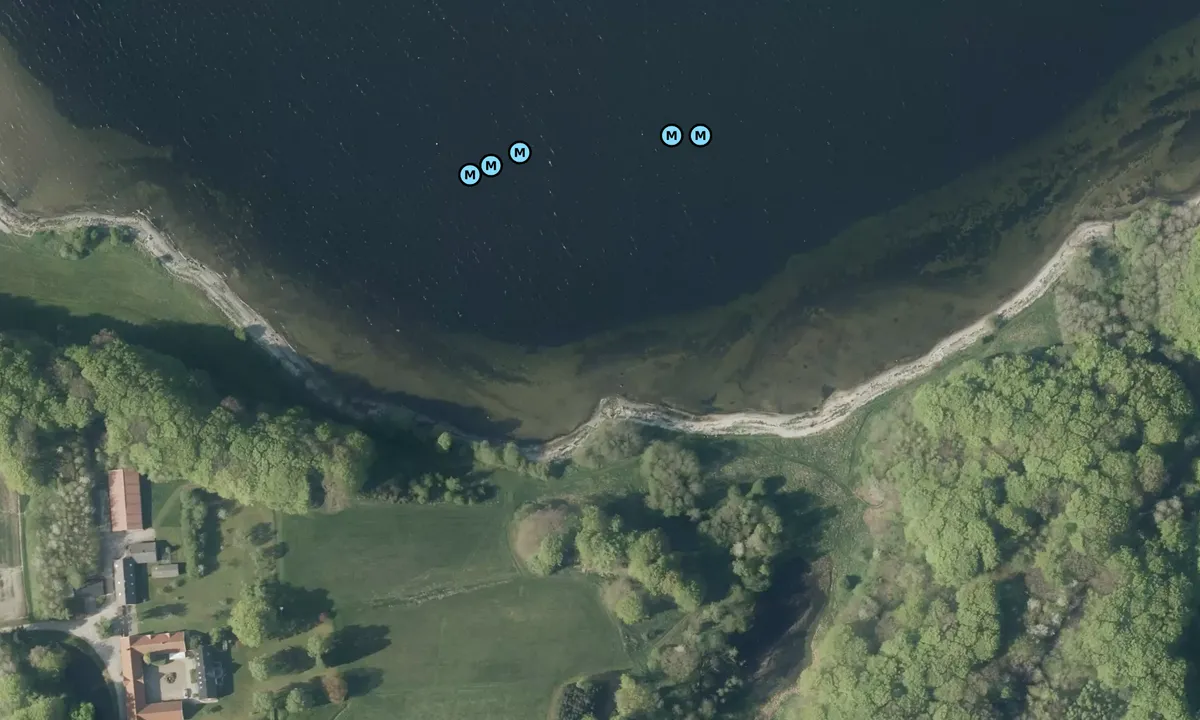 Satelite image of Langs Odde bouy