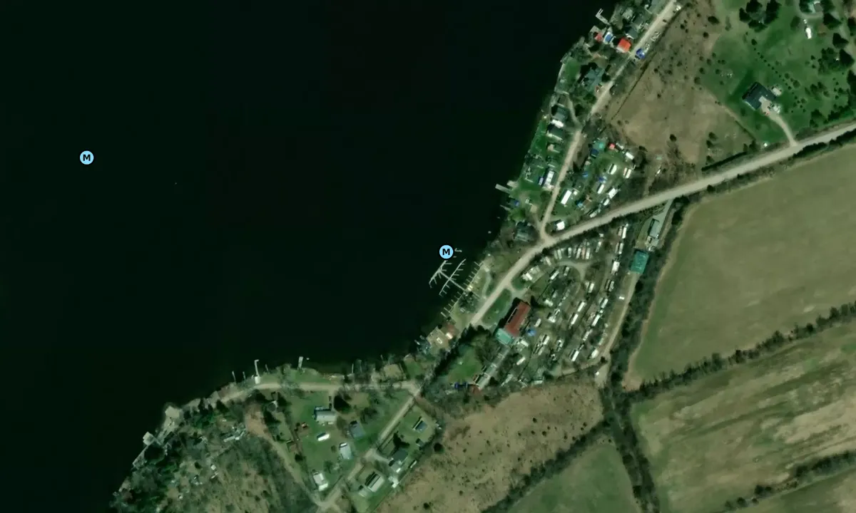 Satelite image of Lang's resort