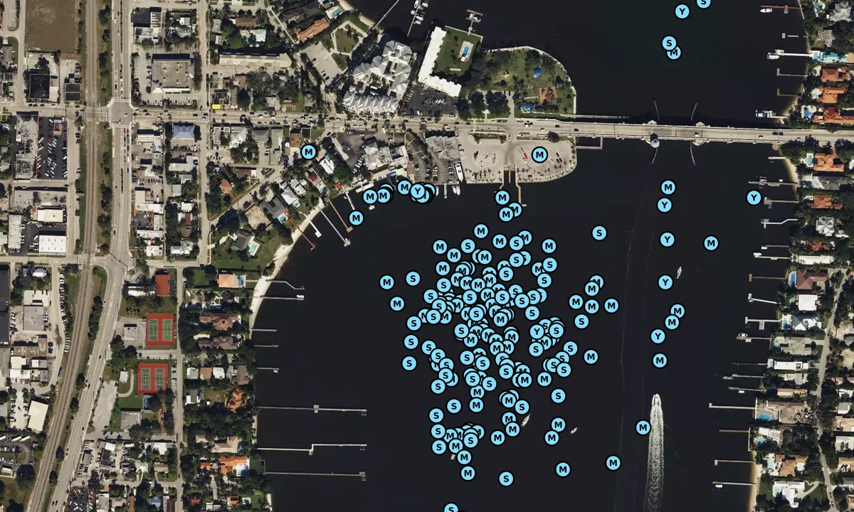 Satelite image of Lantana