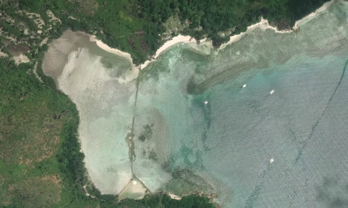 Flyfoto av Laraie bay