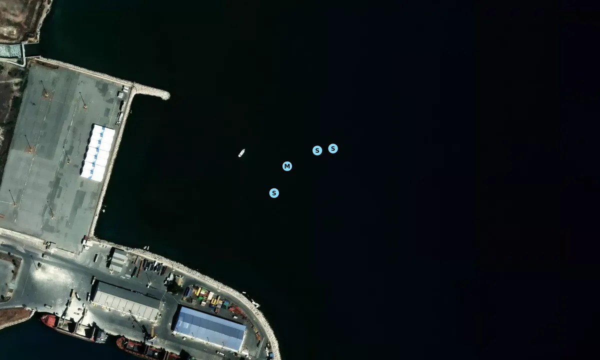 Satelite image of Larnaca