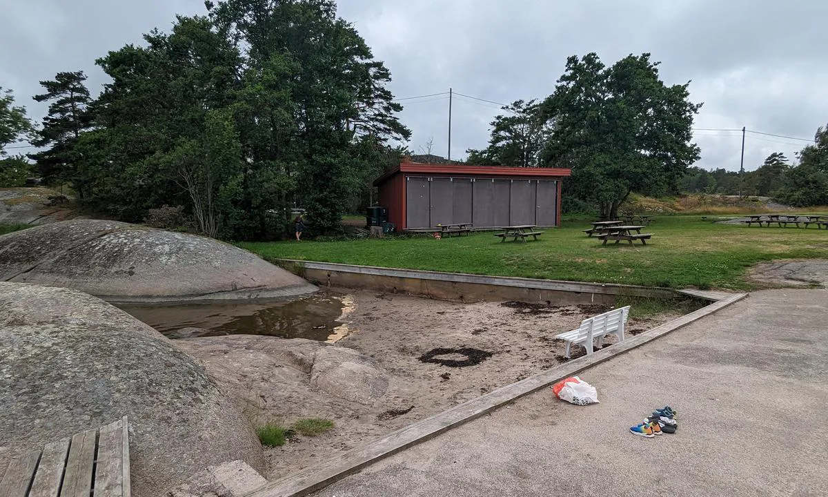 Larvik Seilforening: Mini beach for the toddlers