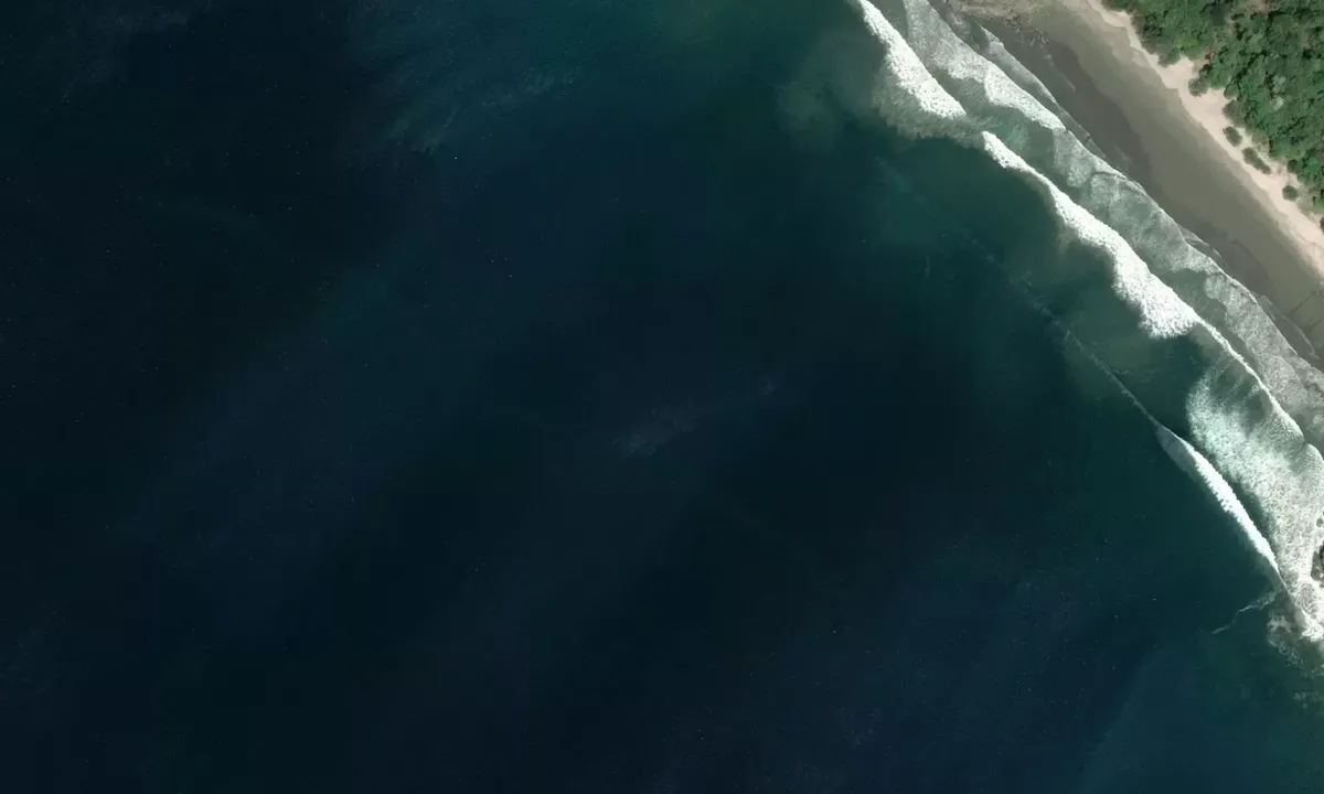 Satelite image of Las Tablas