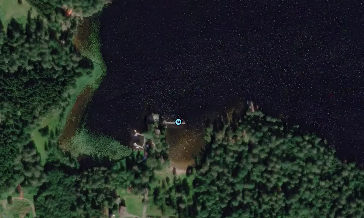 Satelite image of Laxsjön