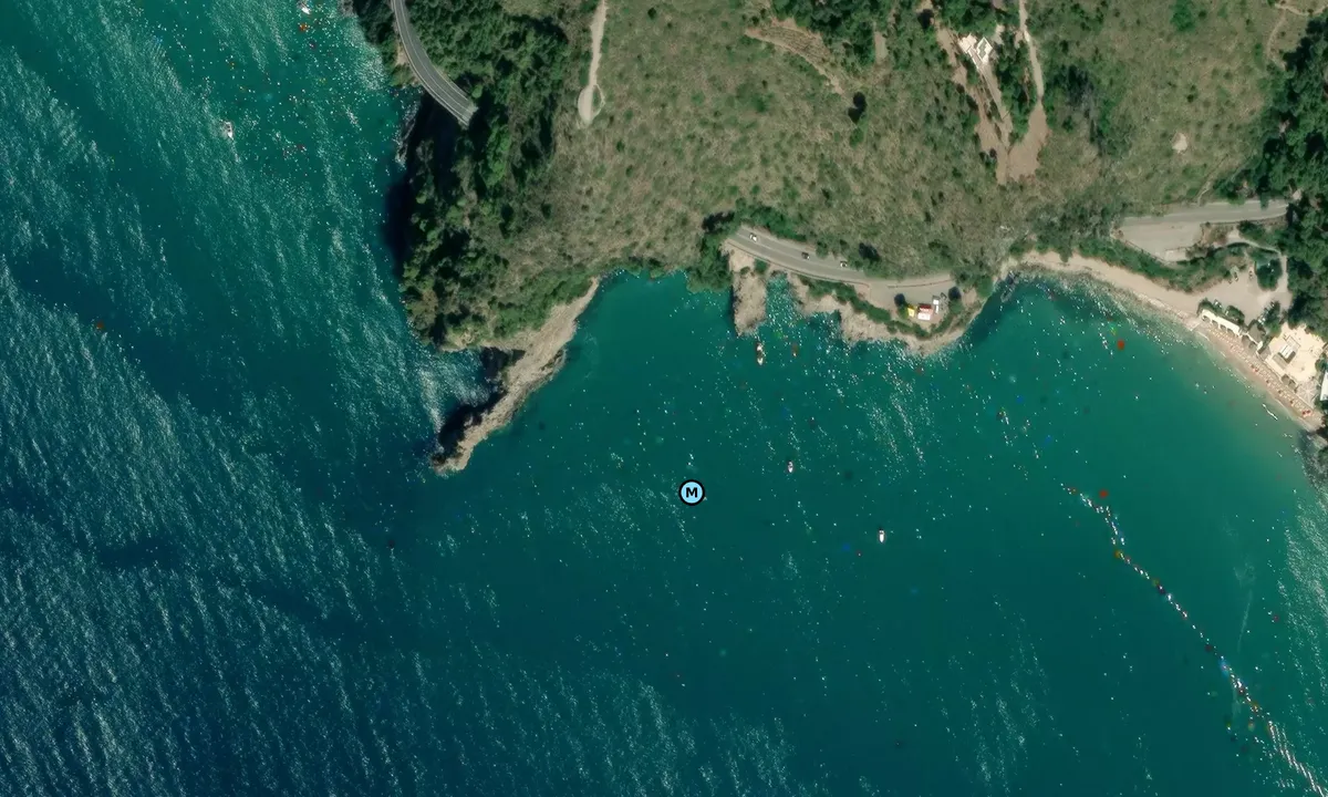 Satelite image of le bambole