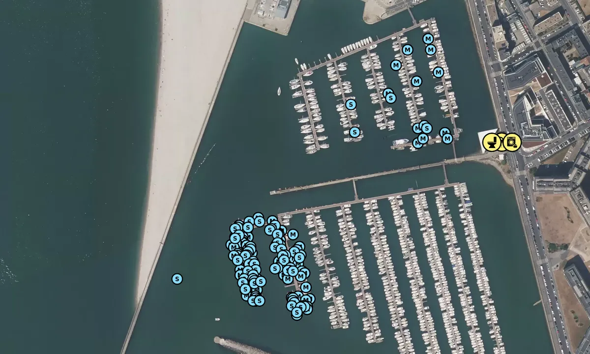 Flyfoto av Le Havre Plaisance