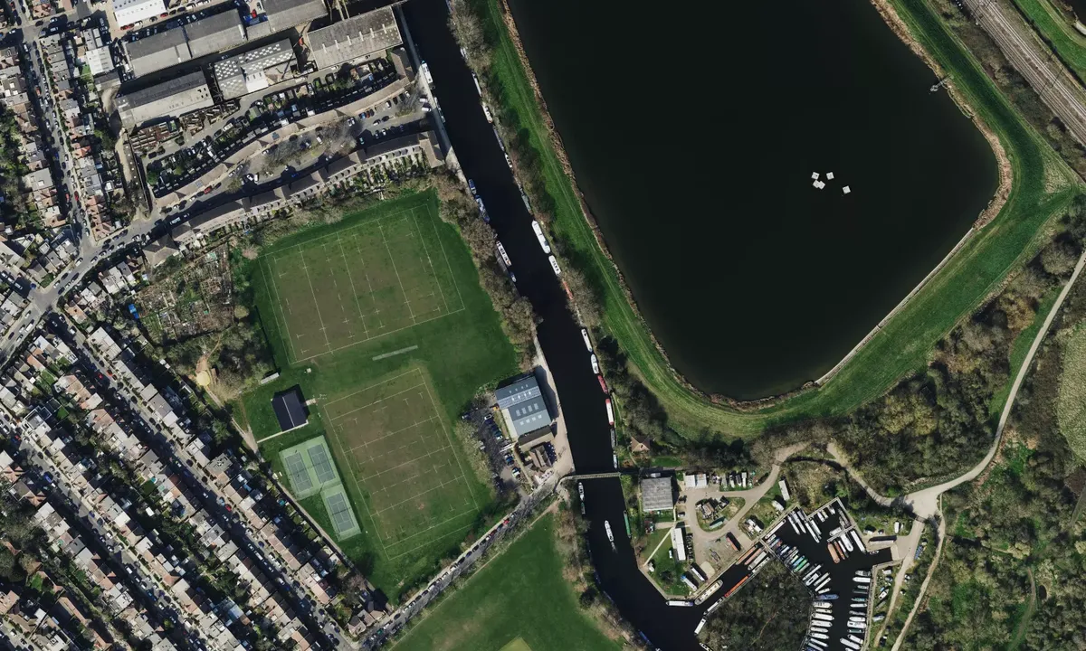 Satelite image of Lee Valley Marina - Springfield