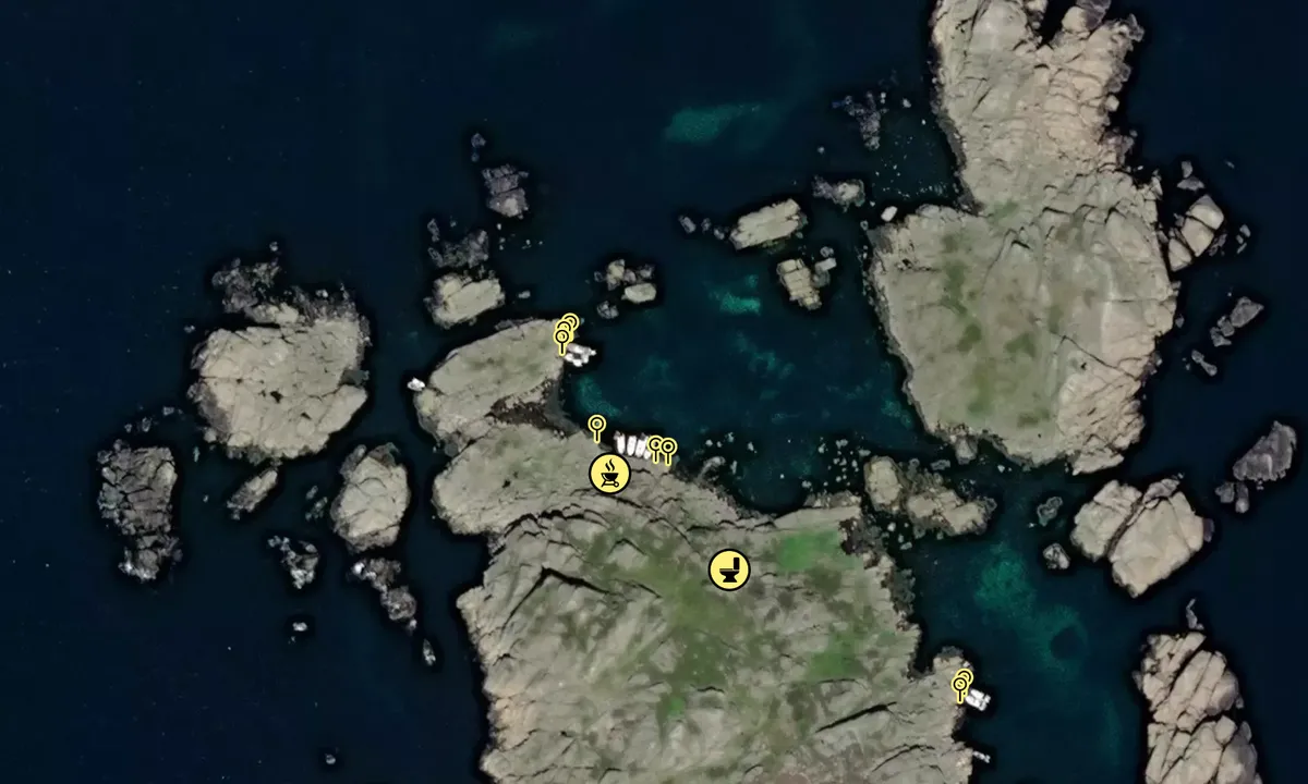 Satelite image of Lefsøyhavn