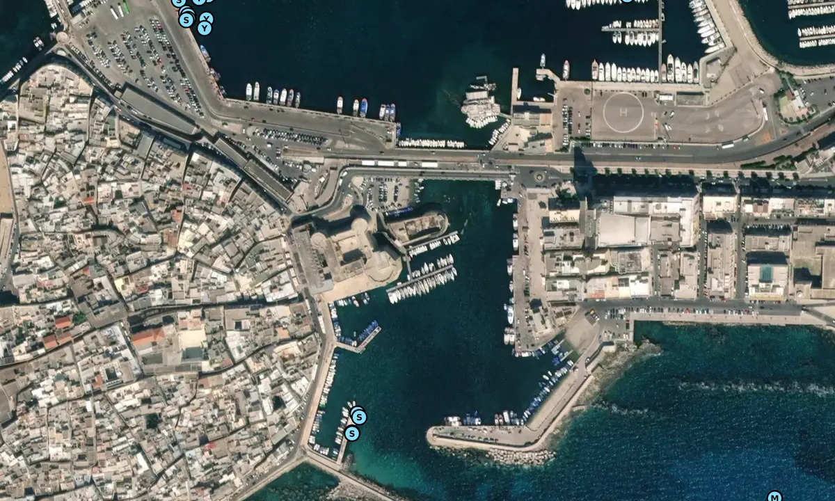Satelite image of Lega Navale Italiana - Sezione di Gallipoli