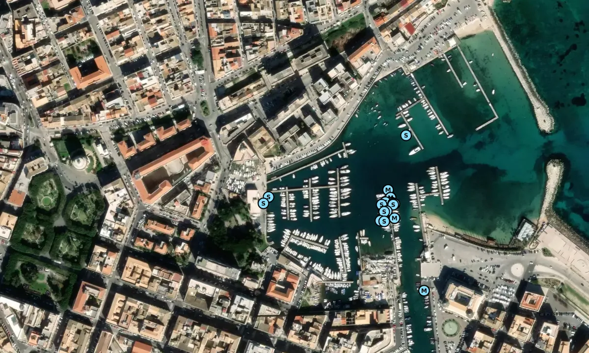 Satelite image of Lega Navale Italiana - Syracuse