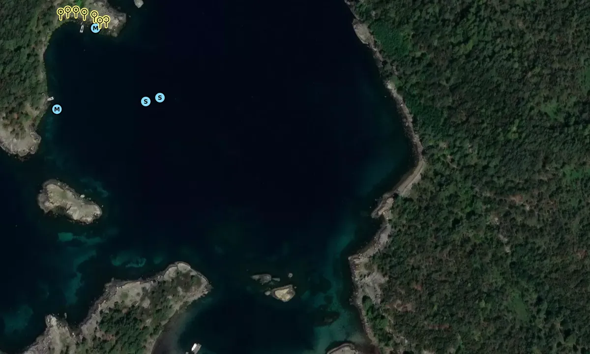 Satelite image of Leirvågen - Hommersåk