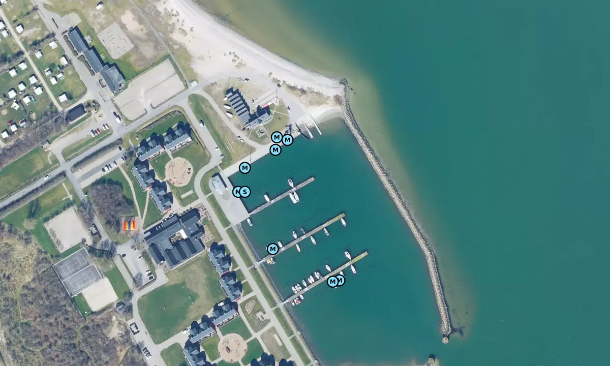 Satelite image of Lemvig Marina