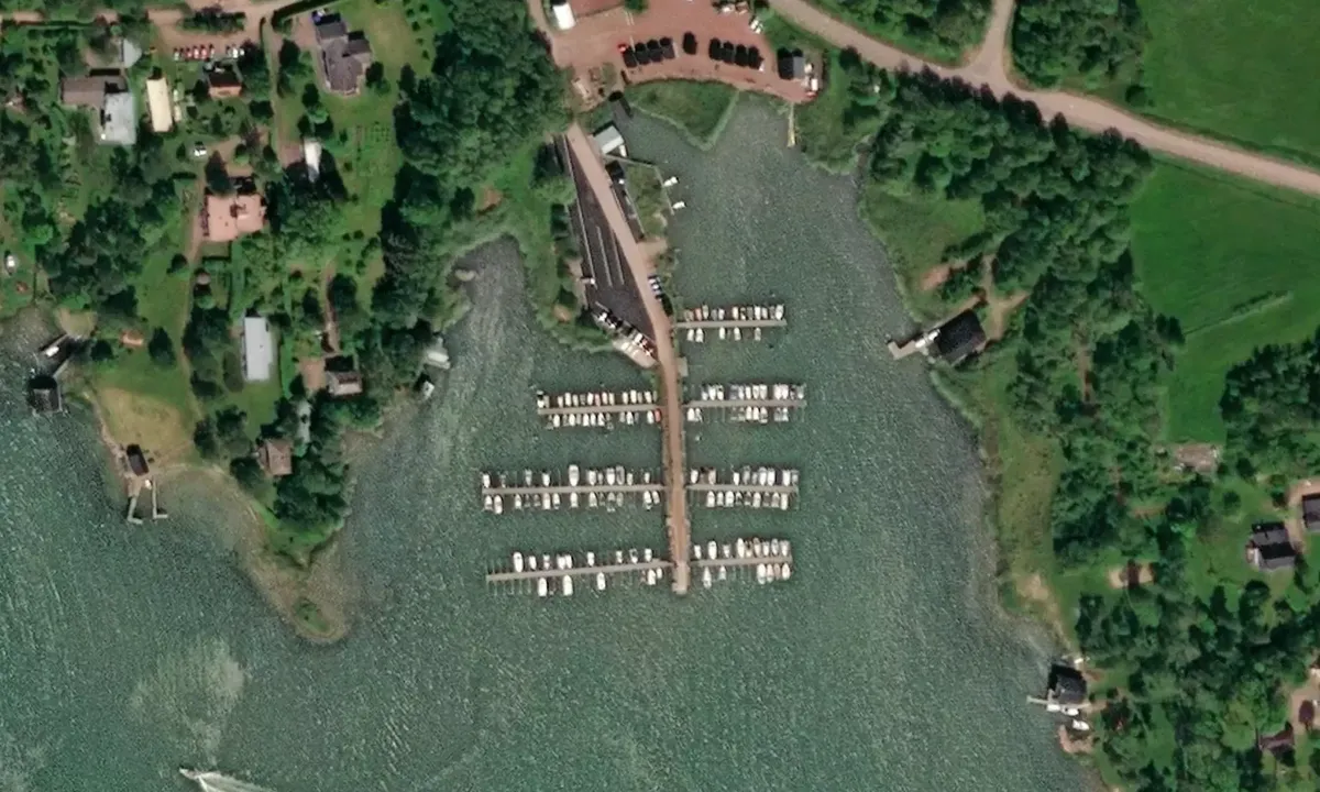 Satelite image of Lervik Marina