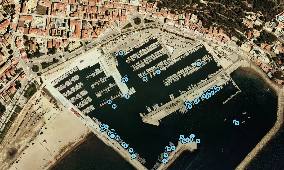 Satelite image of L'Estarit Marina