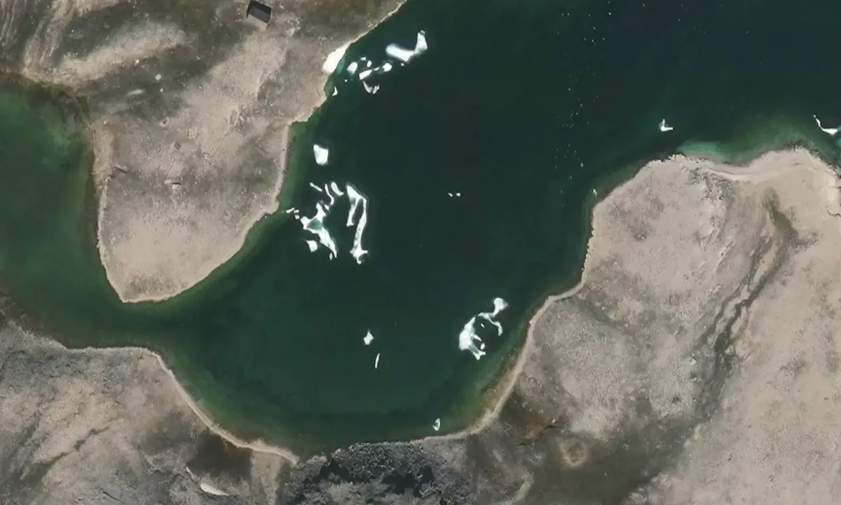 Satelite image of Letty Harbour