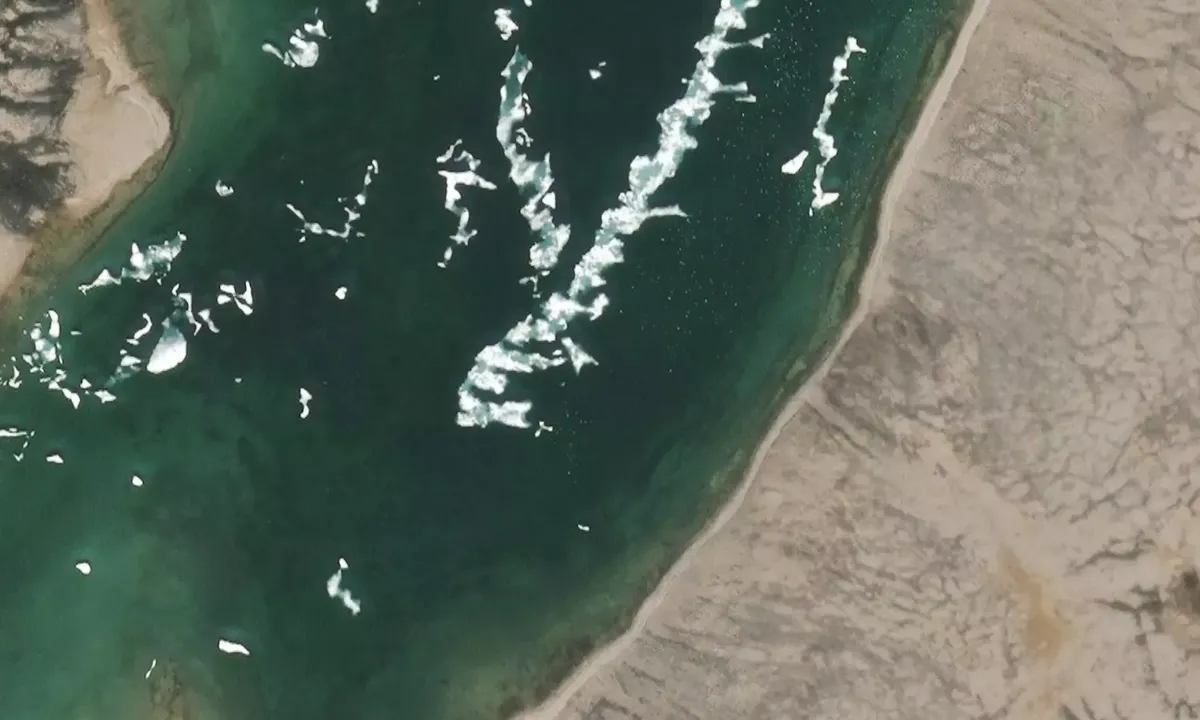 Satelite image of Letty Harbour South