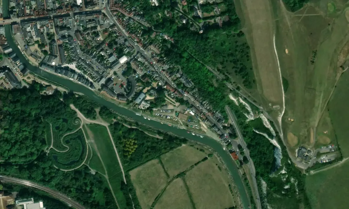 Flyfoto av Lewes Rowing Club