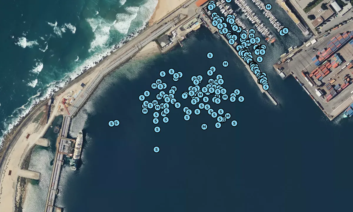 Satelite image of Lexios Commercial Port