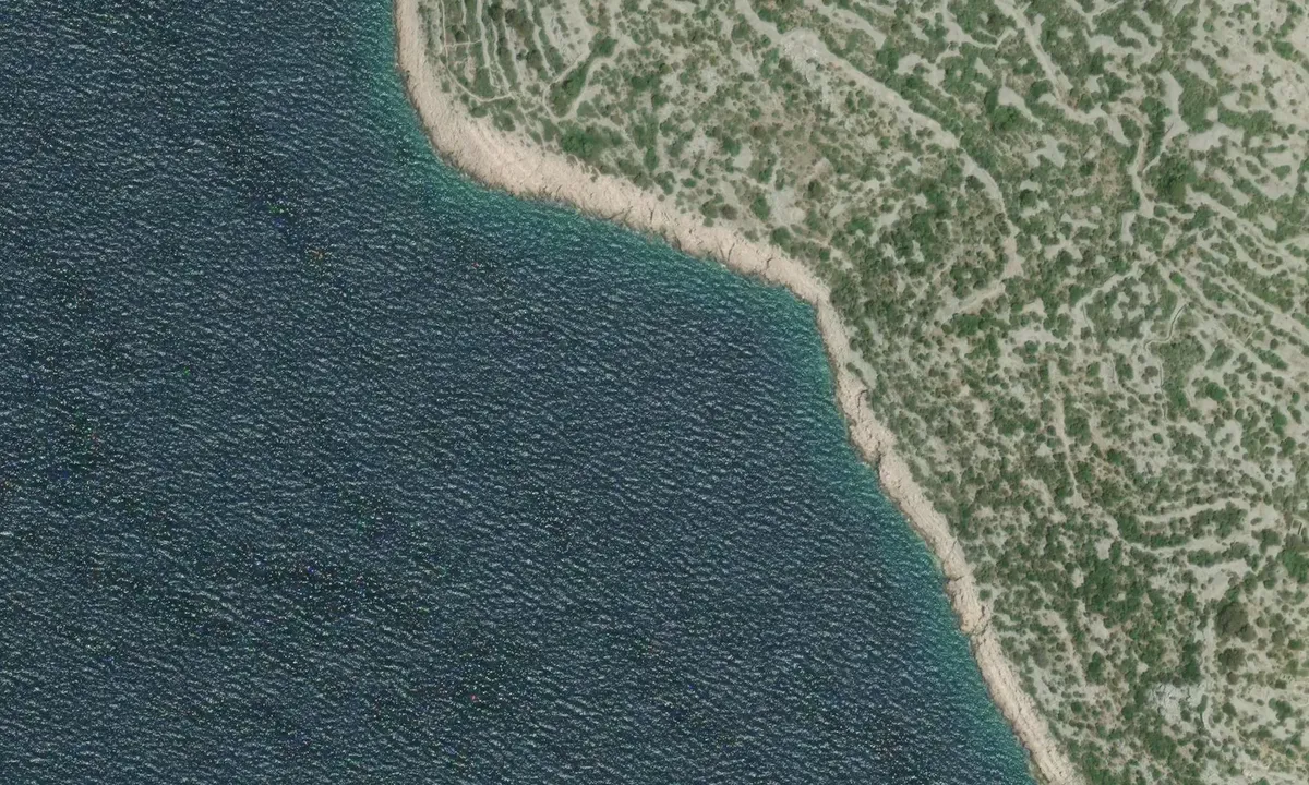 Satelite image of Lignja