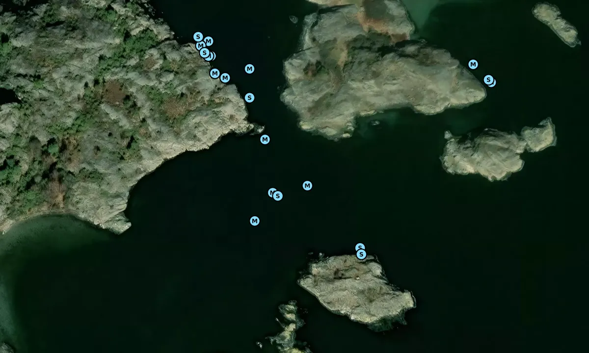 Satelite image of Lilla Dyrön - Rersholmen