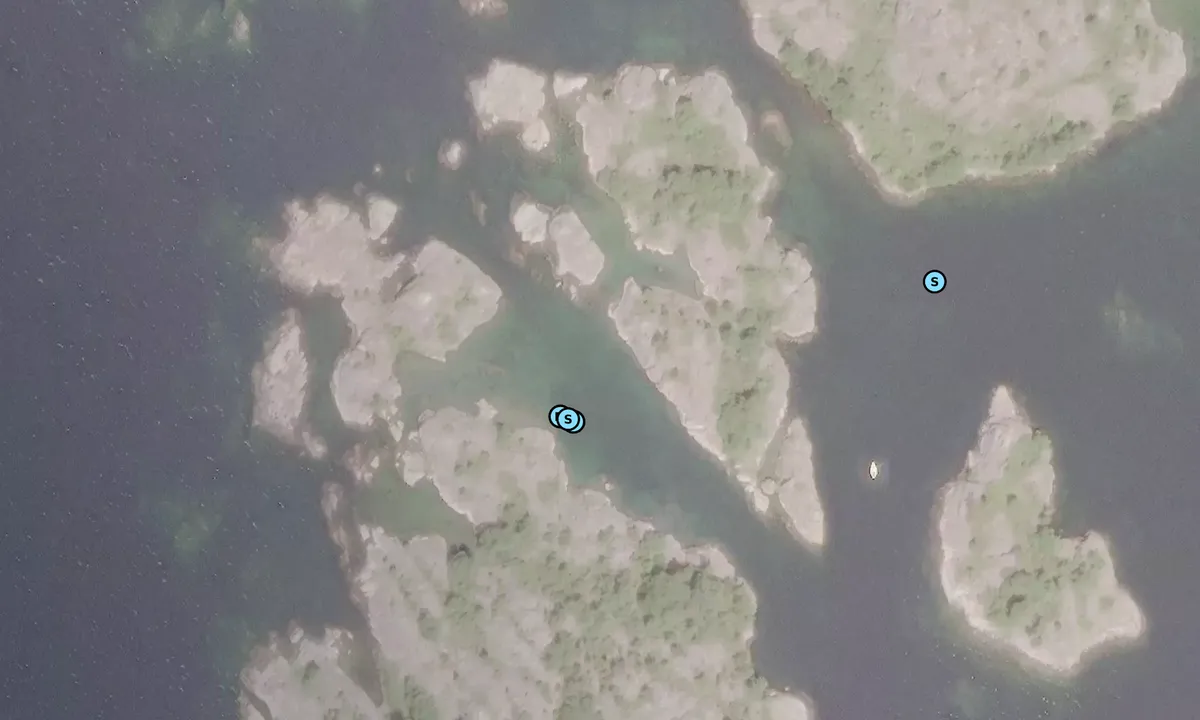 Satelite image of Lilla Hälsingekobben - Biskopsfjärden