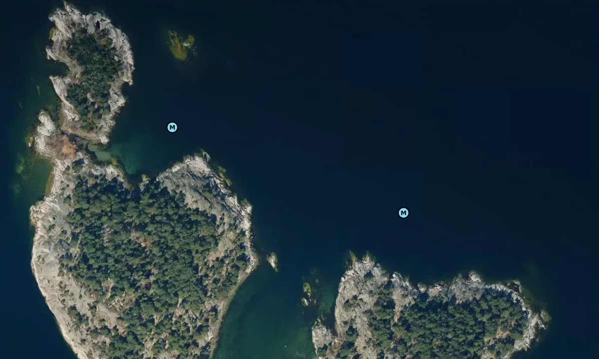 Satelite image of Lilla Husarn - Norra