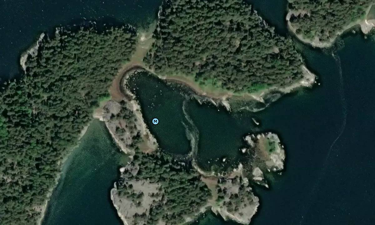 Satelite image of Lilla Koholmen