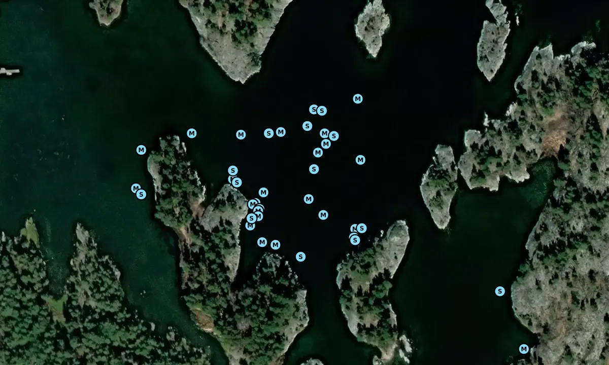 Satelite image of Lilla Marskär