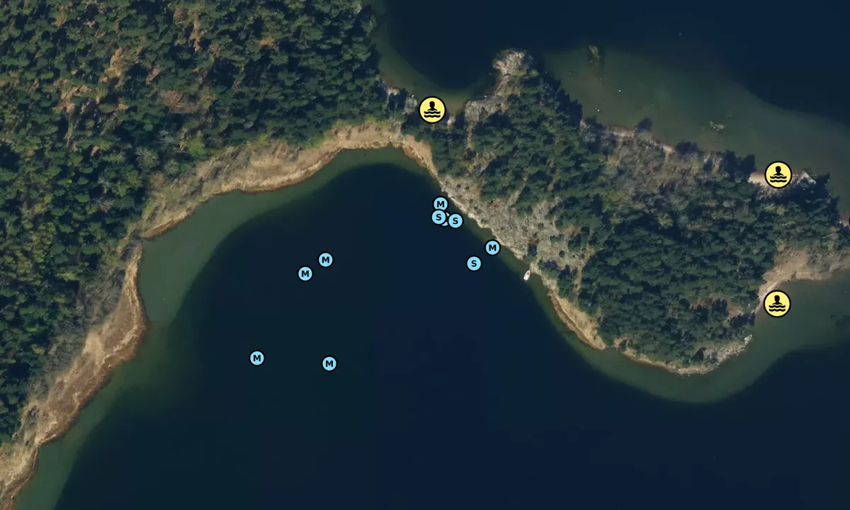 Satelite image of Lilla Sandön