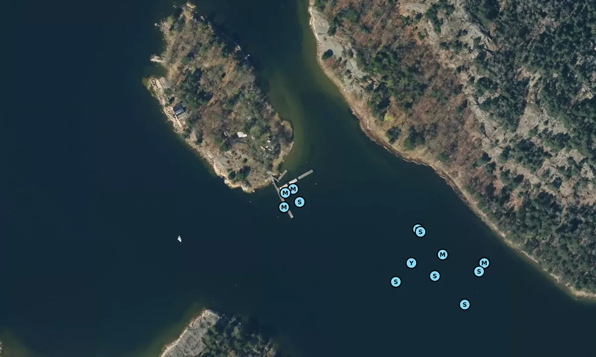 Satelite image of Lilla Skratten