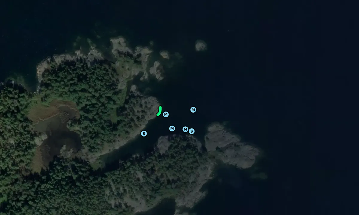 Satelite image of Lilla Trässö - Fågelskär - Oxelösund